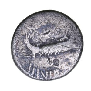 Mark Antony 32-31 BC Silver Denarius