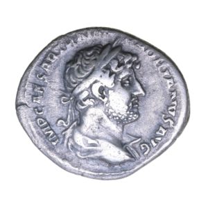 Hadrian AD 117-138 Silver Denarius Rome