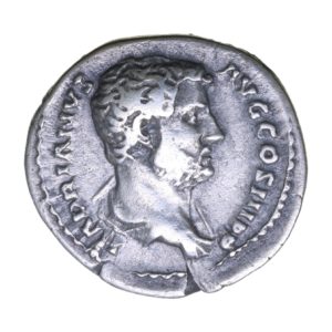 Hadrian AD 117-138 Silver Denarius Rome