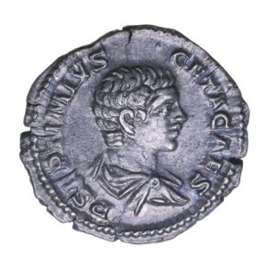 Geta AD 209-211 Silver Denarius Rome