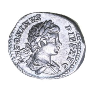 Caracalla AD 198-217 Silver Denarius