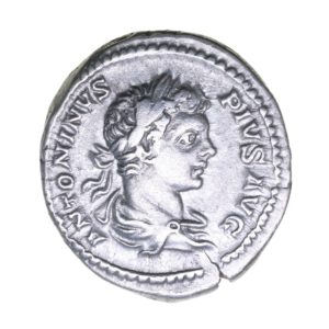 Caracalla AD 198-217 Silver Denarius