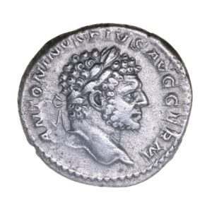 Caracalla AD 198-217 Silver Denarius