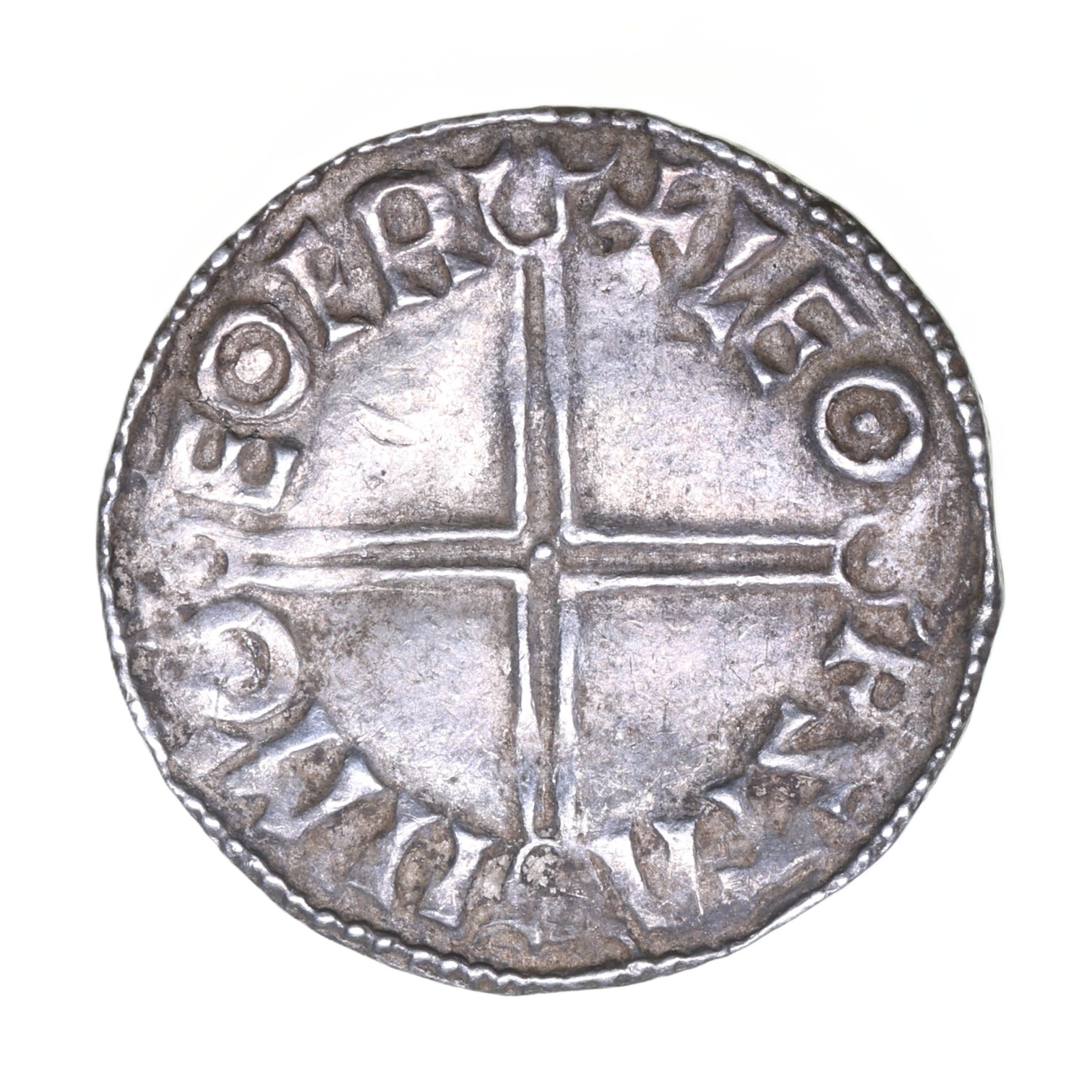 Aethelred II AD 978-1016 Silver Penny York Long Cross type - Image 2