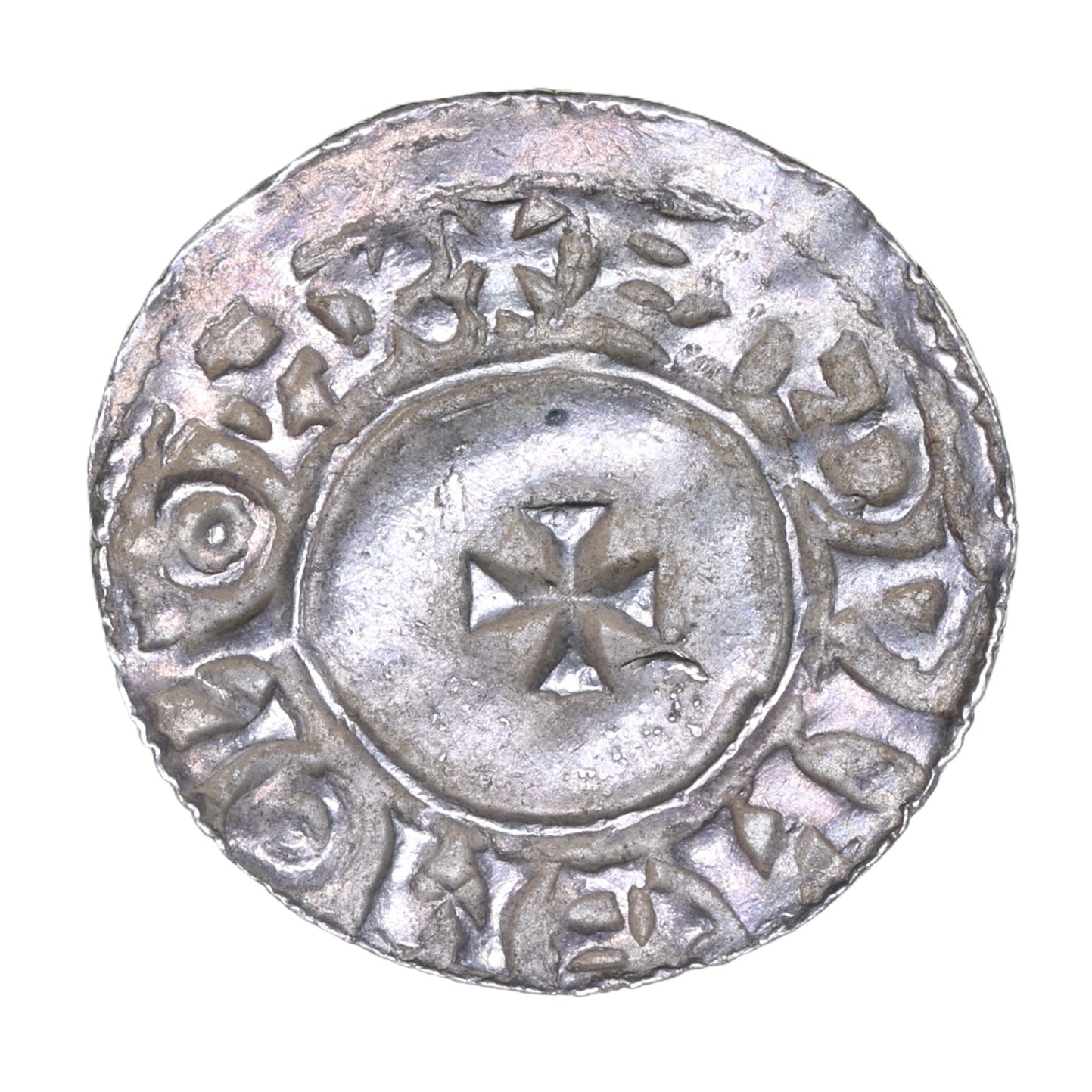 Aethelred II AD 978-1016 Silver Penny Norwich Last Small Cross type - Image 2