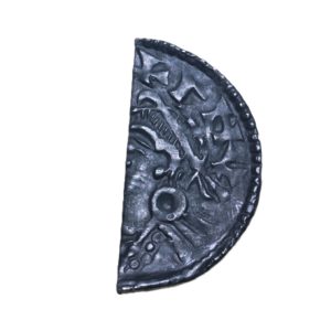 Cnut AD 1016-1035 Silver Cut Halfpenny Short Cross type