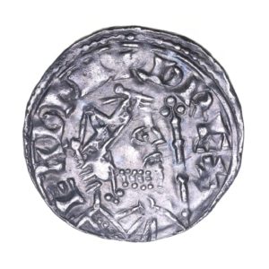 Edward the Confessor AD 1042-1066 Silver Penny Winchester Pyramids type