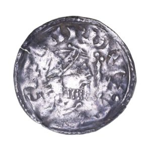 Edward the Confessor AD 1042-1066 Silver Penny Winchester Pyramids type