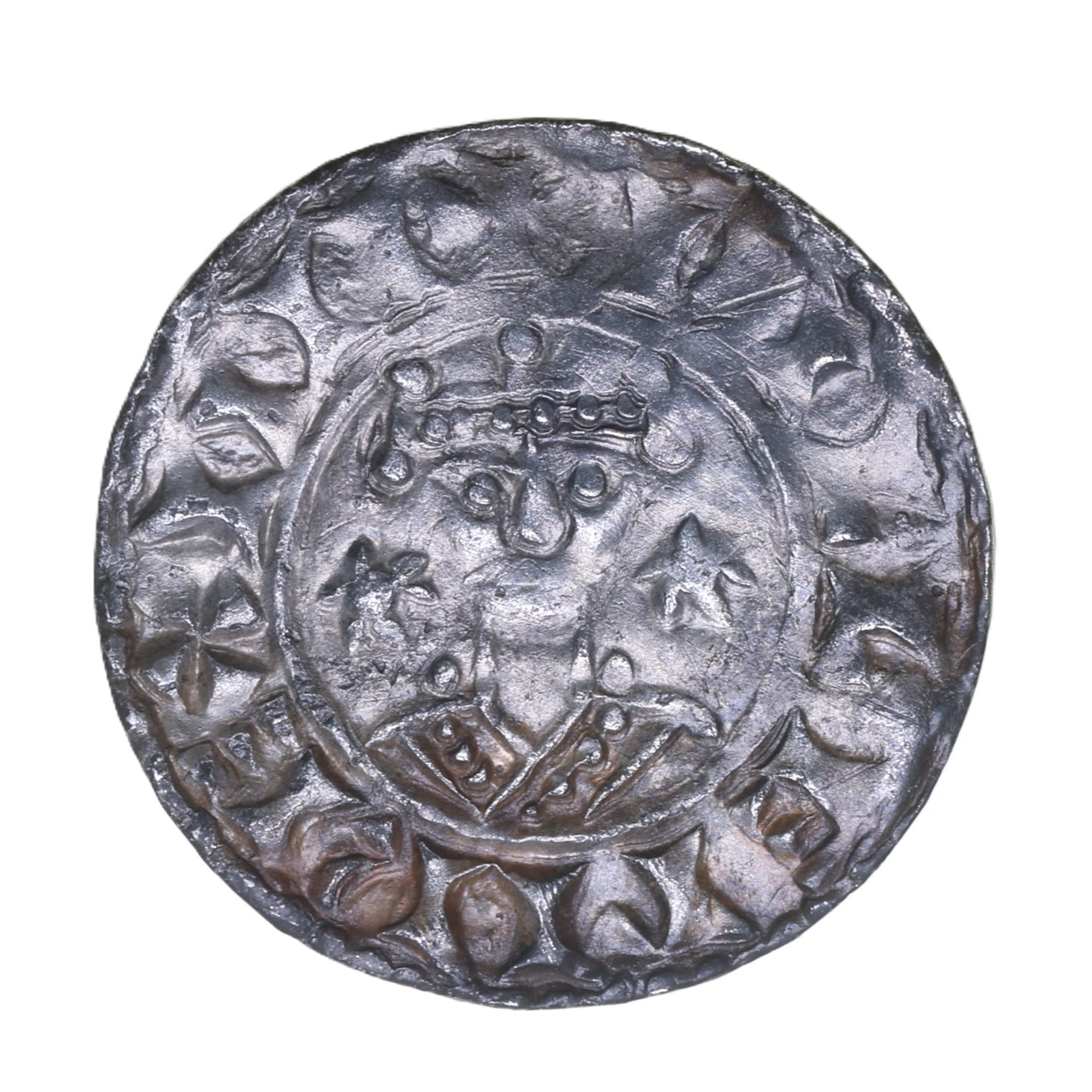 William I 'The Conqueror' AD 1066-1087 Silver Penny Two Stars type Ipswich *Rare*