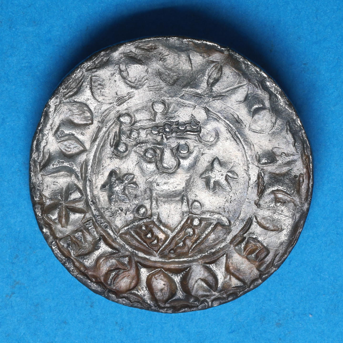 William I 'The Conqueror' AD 1066-1087 Silver Penny Two Stars type Ipswich *Rare* - Image 3