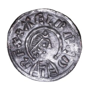 Kings of Wessex Alfred the Great AD 871-899 Silver Penny Lunettes type Canterbury