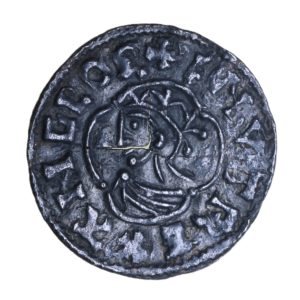 Cnut AD 1016-1035 Silver Penny Quatrefoil type Oxford