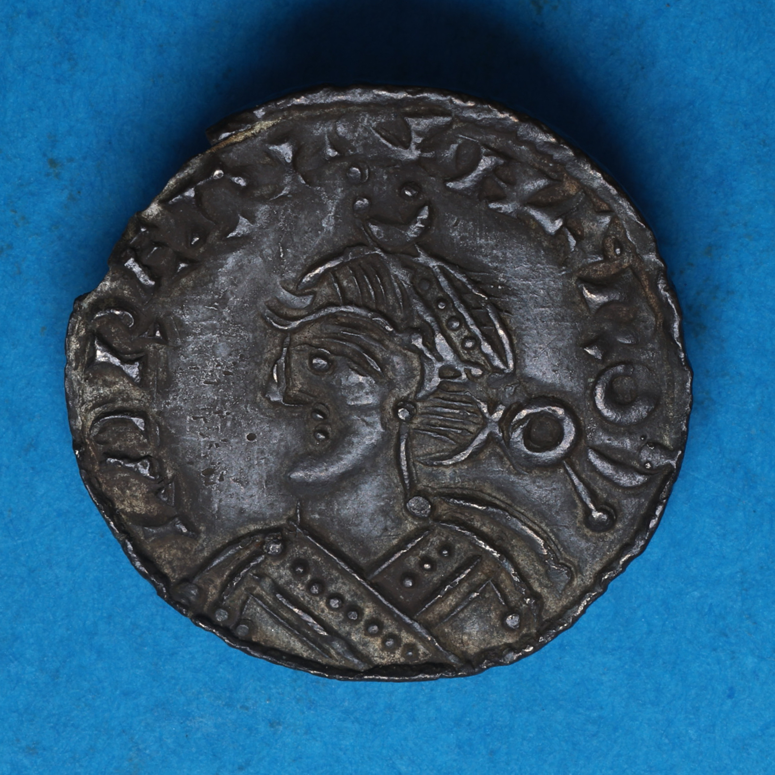 Harold I 'Harefoot' AD 1035-1040 Silver Penny Thetford Jewel Cross type - Image 3