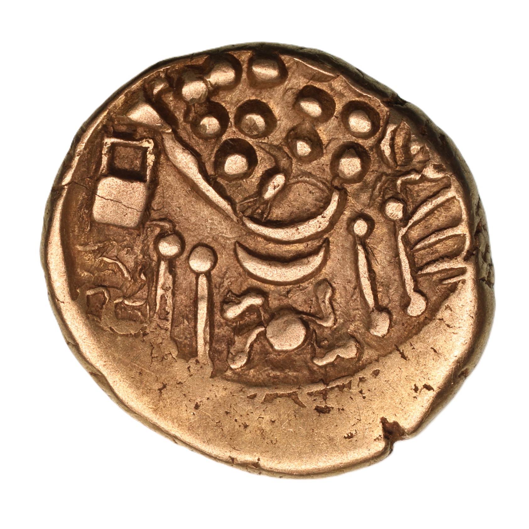 Belgae Gold Stater 65-40 BC Chute Type The Tarrant Gunville Hoard