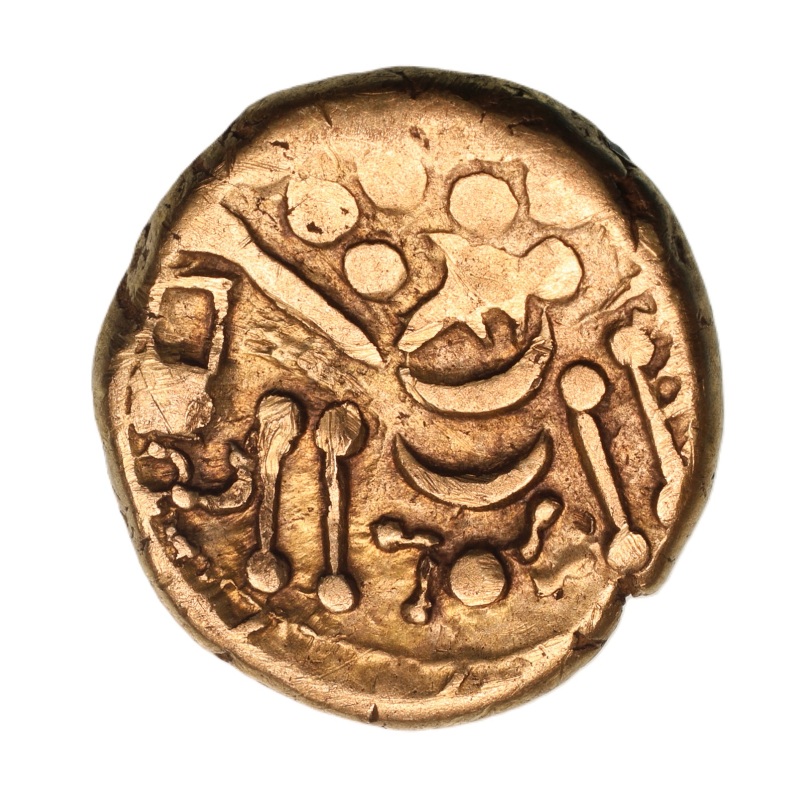 Belgae Gold Stater 65-40 BC Chute Type The Tarrant Gunville Hoard