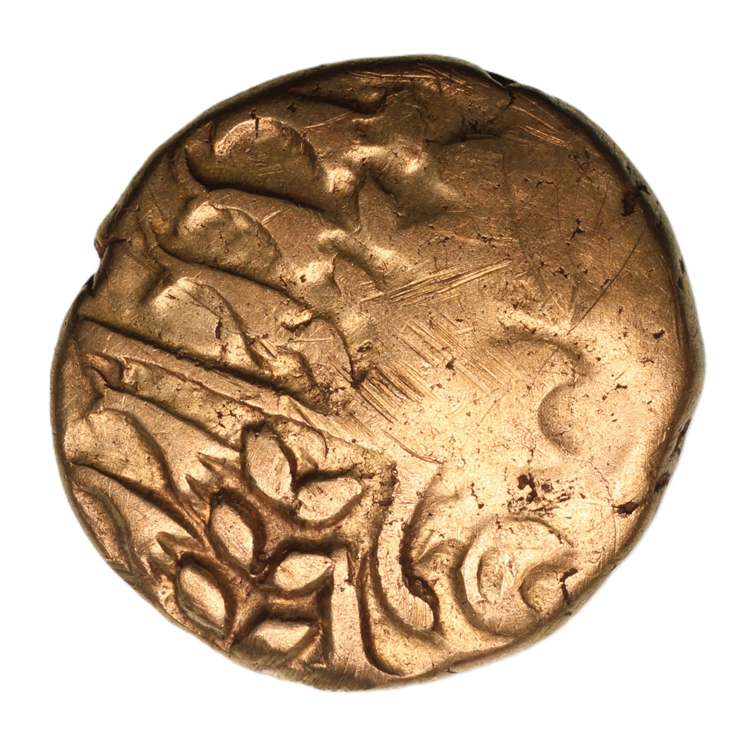 Belgae Gold Stater 65-40 BC Chute Type The Tarrant Gunville Hoard - Image 2