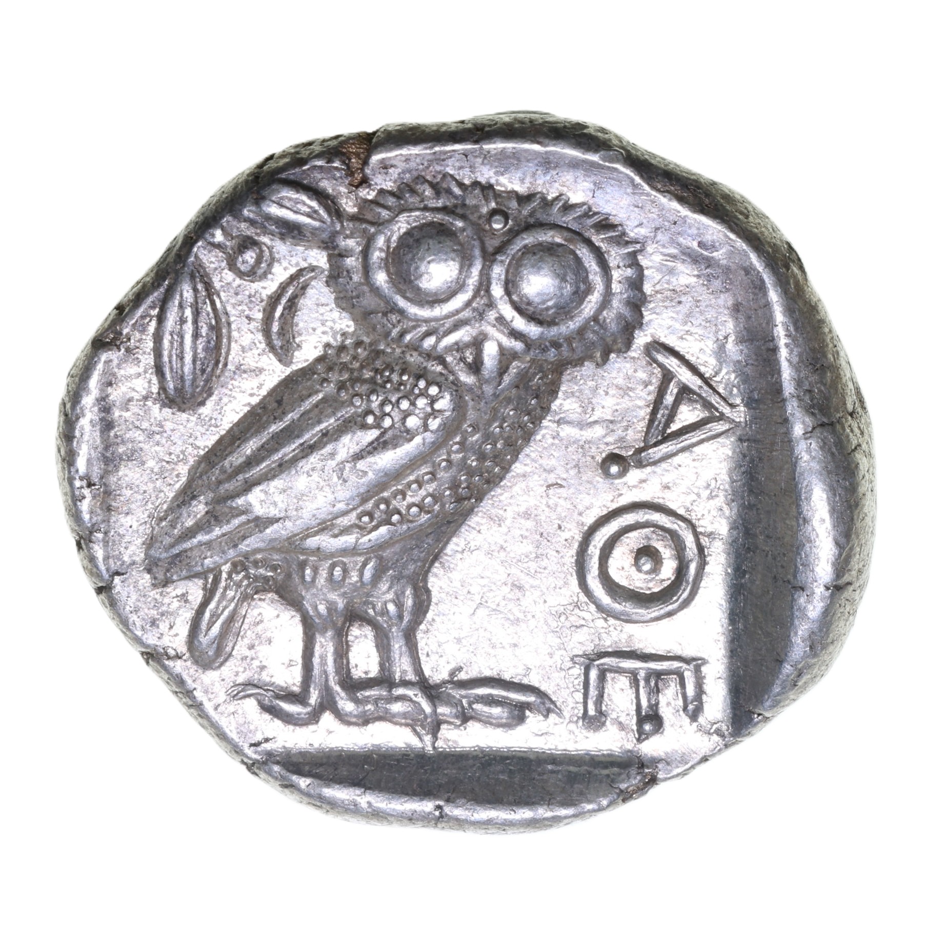 Attica Athens 454-404 BC Silver Tetradrachm Athena / Owl