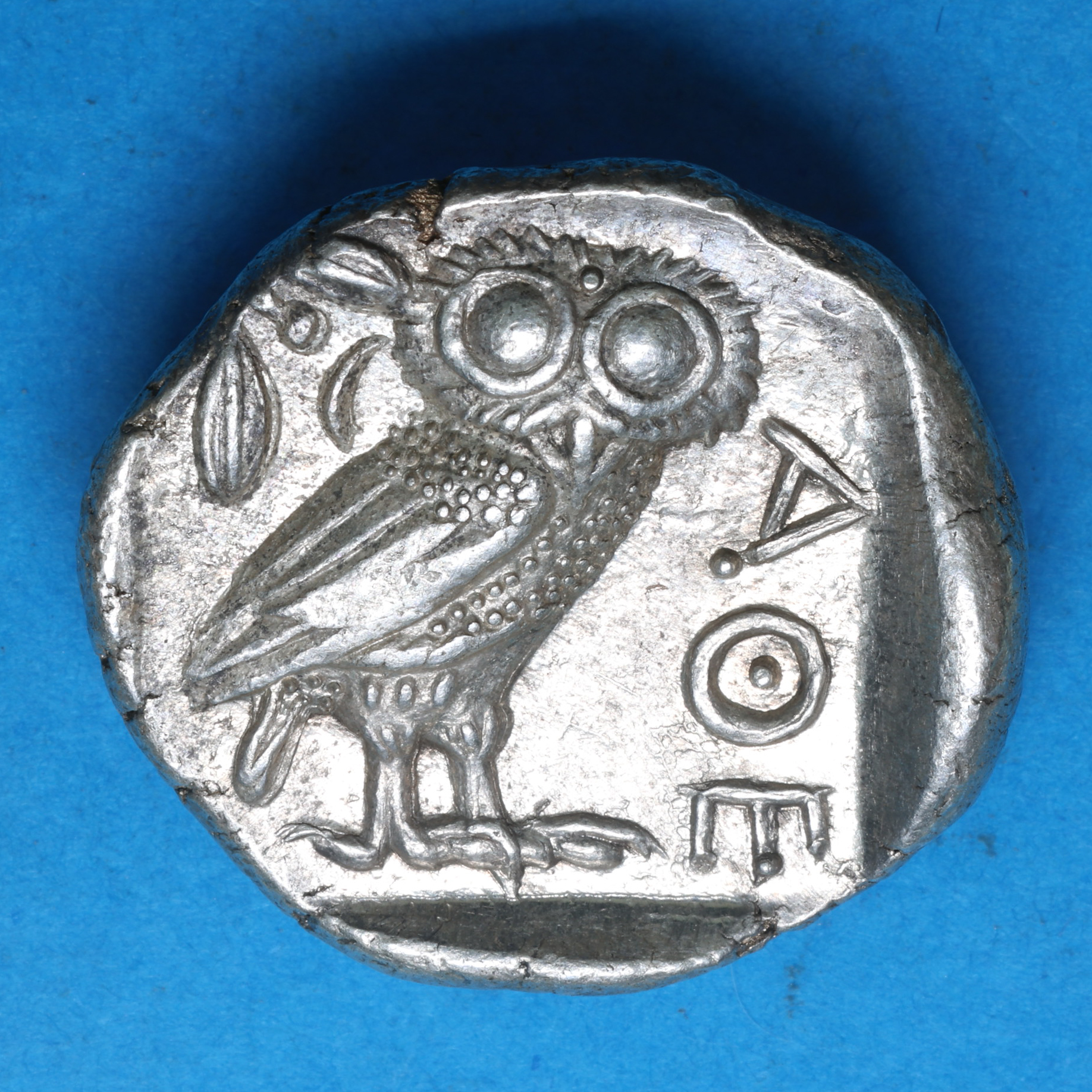 Attica Athens 454-404 BC Silver Tetradrachm Athena / Owl - Image 3