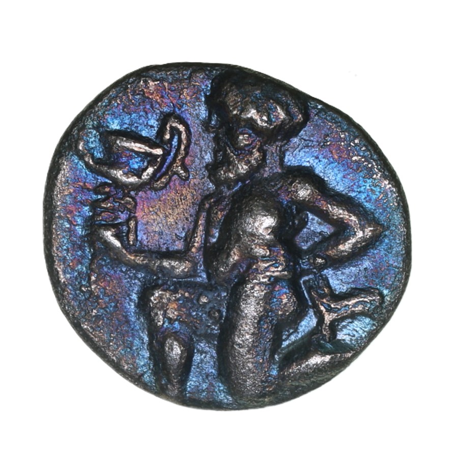 Thrace Thasos 412-404 BC Silver Trihemiobol