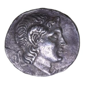 Thrace Lysimachos 305-281 BC Silver Tetradrachm Repaired