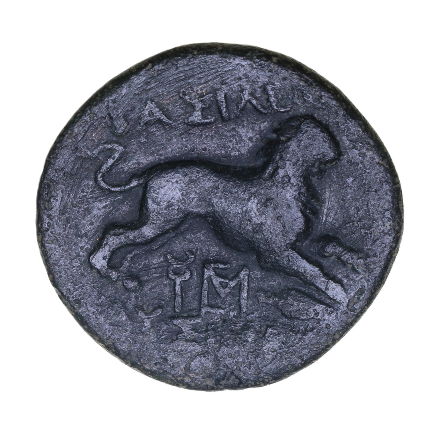 Macedon Lysimachos 305-281 BC Bronze Ae 19 - Image 2