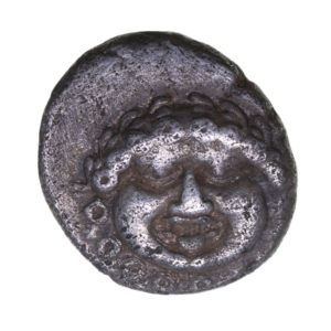 Thrace Apolonia Pontica 450-400 BC Silver Drachm