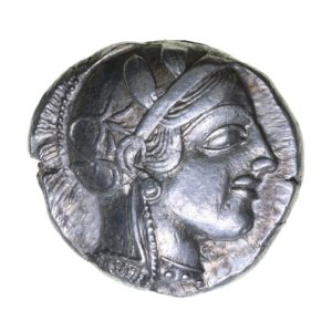 Attica Athens 454-404 BC Silver Tetradrachm Athena / Owl