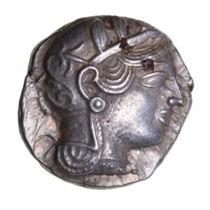 Attica Athens 454-404 BC Silver Tetradrachm Athena / Owl