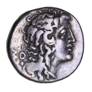 Macedon Pella Aesillas Quaestor 90-75 BC Silver Tetradrachm