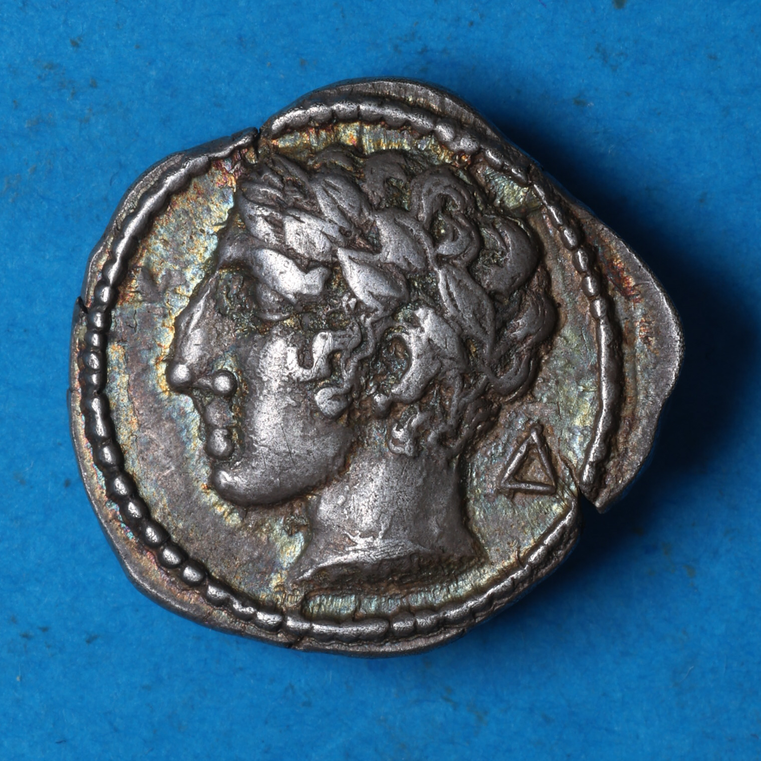 Macedon Olynthos 432-348 BC Silver Tetrobol - Image 3