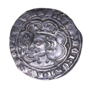 SCOTLAND David II AD 1329-1371 Silver Groat Edinburgh 3rd issue