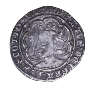 SCOTLAND Robert II AD 1371-1390 Silver Groat Perth