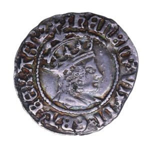 Henry VII AD 1485-1509 Silver Halfgroat York Profile issue