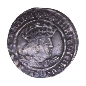 Henry VIII AD 1509-1547 Silver Groat 2nd issue