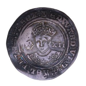 Edward VI AD 1547-1553 Silver Shilling Southwark Fine Silver