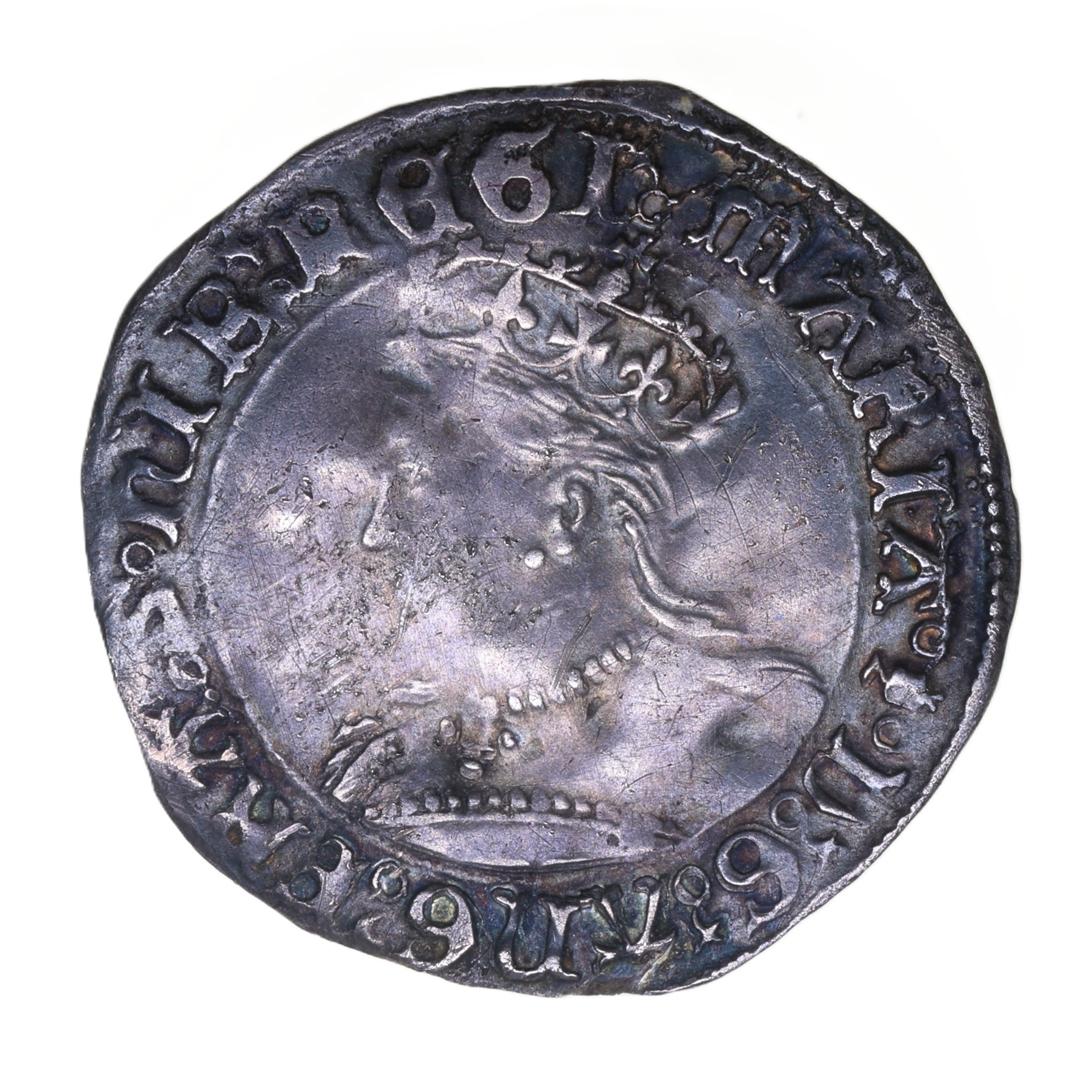 Mary AD 1553-1554 Silver Groat