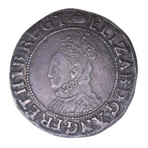 Elizabeth I AD 1558-1603 Silver Shilling 6th issue