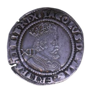 James I AD 1603-1625 Silver Shilling 3rd issue