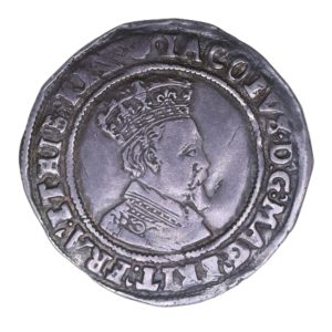 Ireland James I AD 1603-1625 Silver Shilling 2nd issue