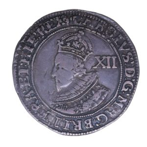Charles I AD 1625-1649 Silver Shilling Group A 1st bust