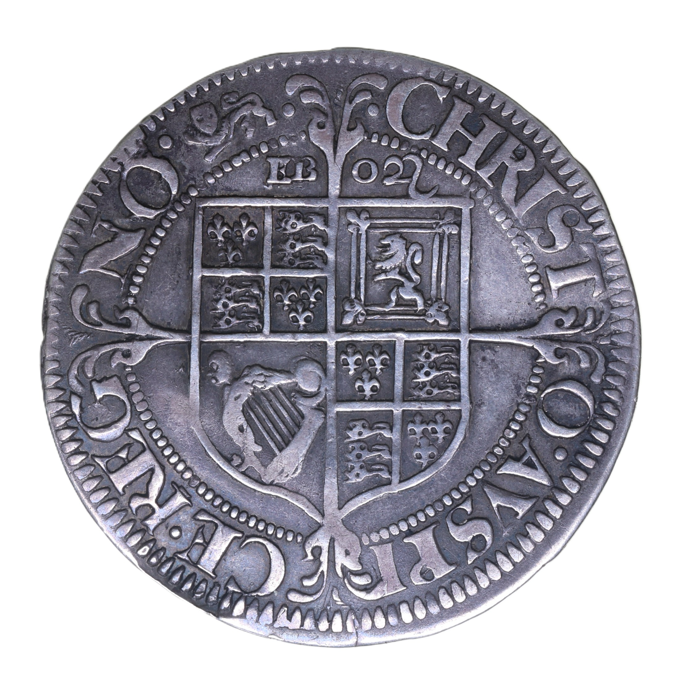 Charles I AD 1625-1649 Silver Shilling York - Image 2