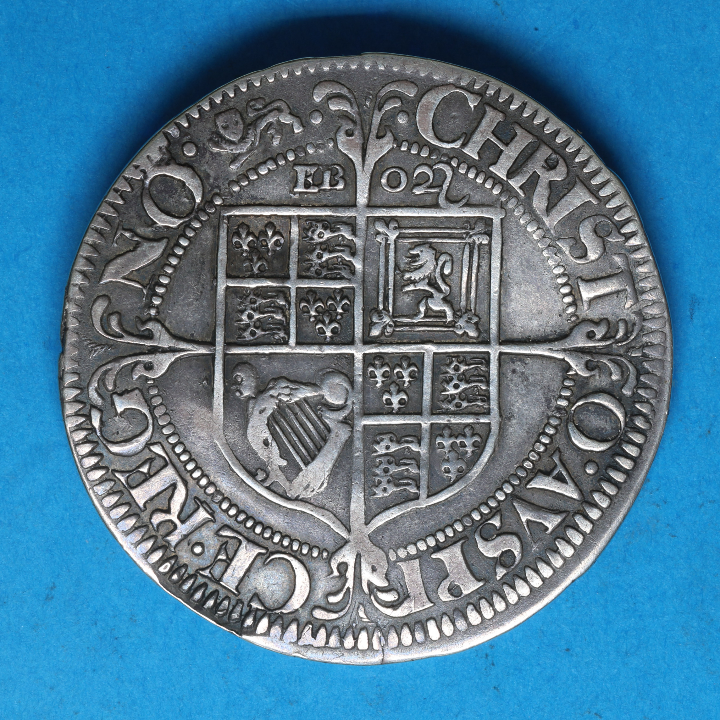 Charles I AD 1625-1649 Silver Shilling York - Image 4
