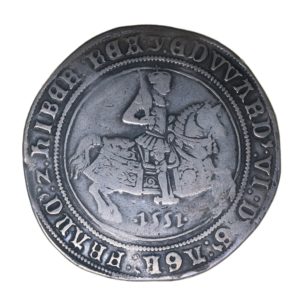 Edward VI AD 1547-1553 Silver Crown 3rd Issue