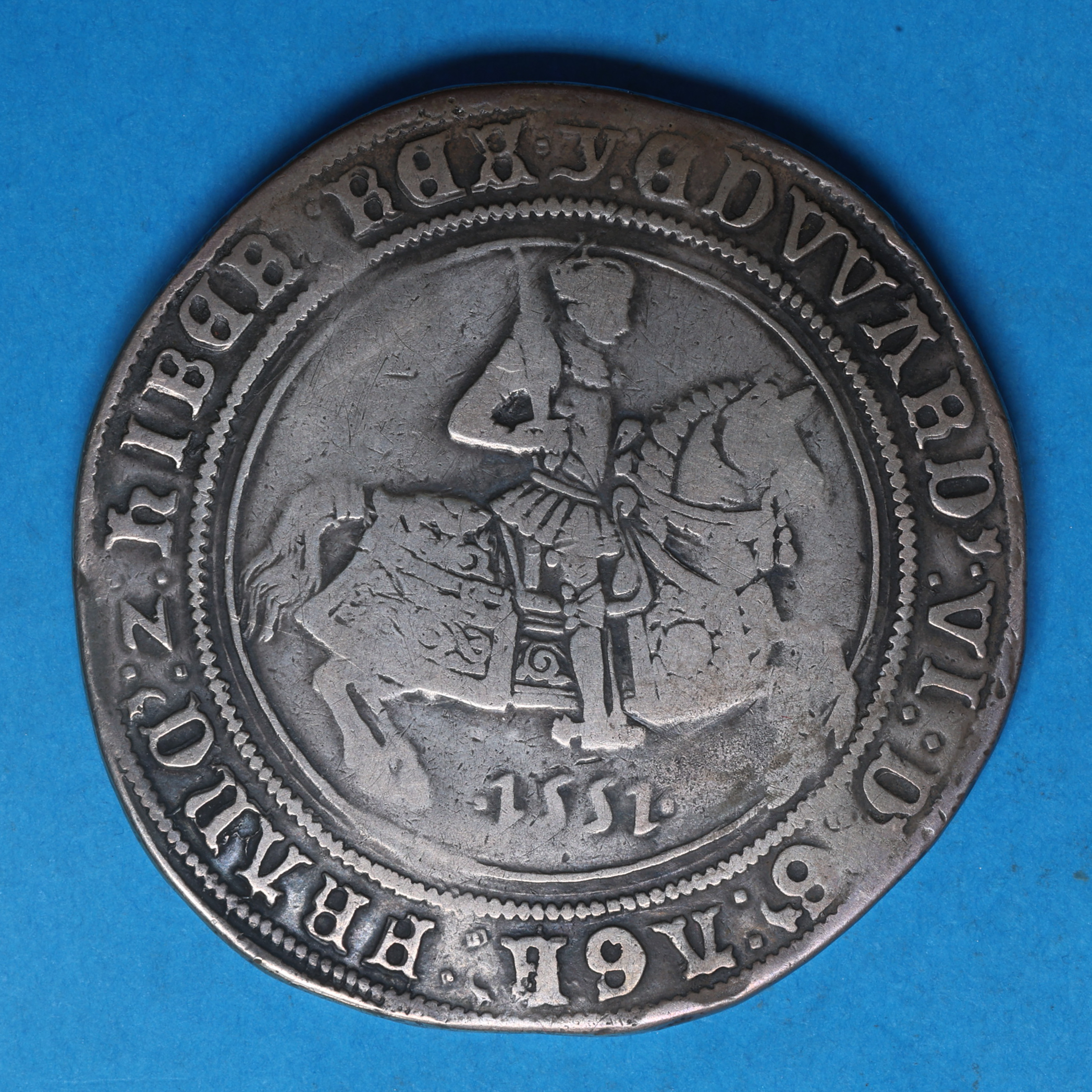 Edward VI AD 1547-1553 Silver Crown 3rd Issue - Image 3