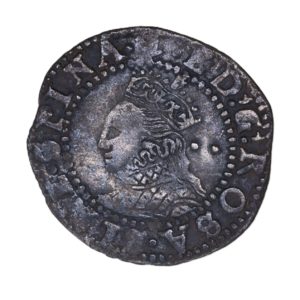 Elizabeth I AD 1558-1603 Silver Halfgroat 7th Issue