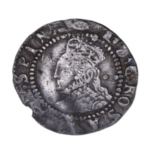 Elizabeth I AD 1558-1603 Silver Halfgroat 6th Issue