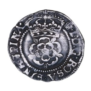 James I AD 1603-1625 Silver Halfgroat 2nd issue