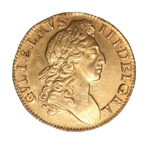 William III AD 1694-1702 Gold Guinea AD 1701