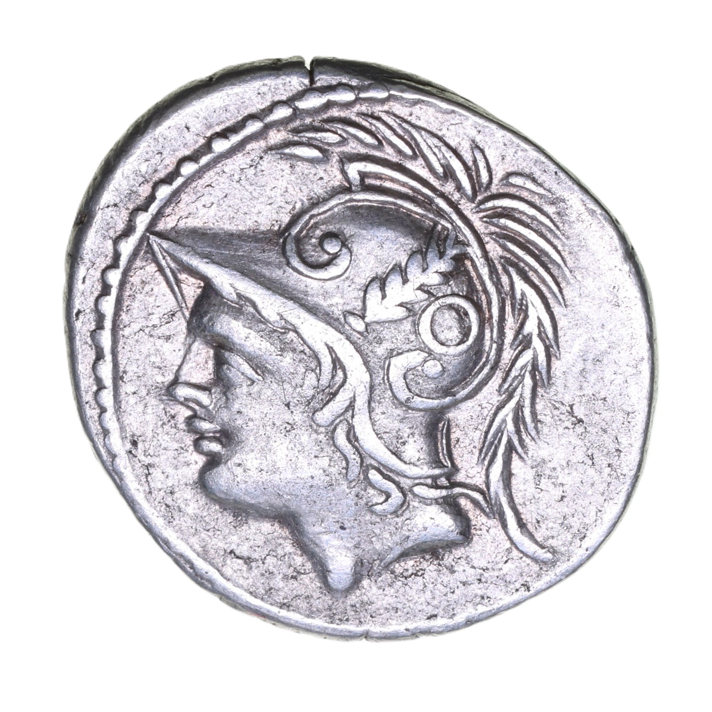 Roman Republic Q. Minucius M.f Thermus 103 BC Silver Denarius