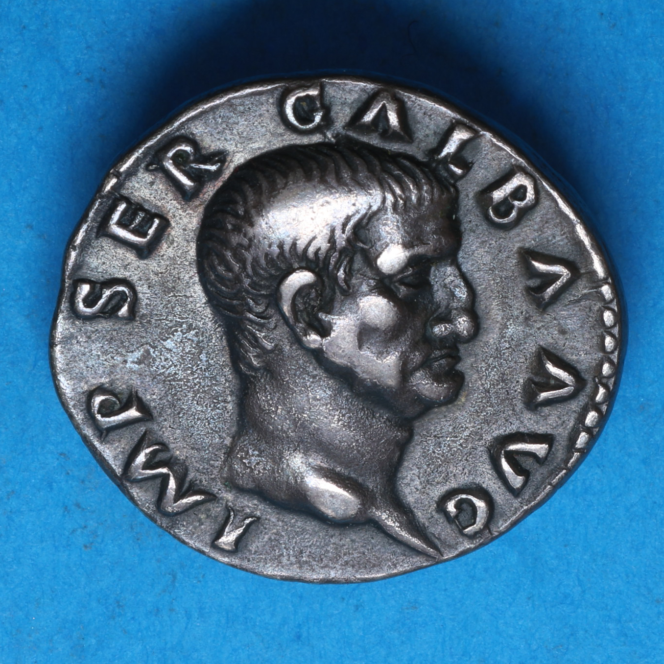 Galba AD 68-69 Silver Denarius Rome mint *Fantastic style* - Image 3